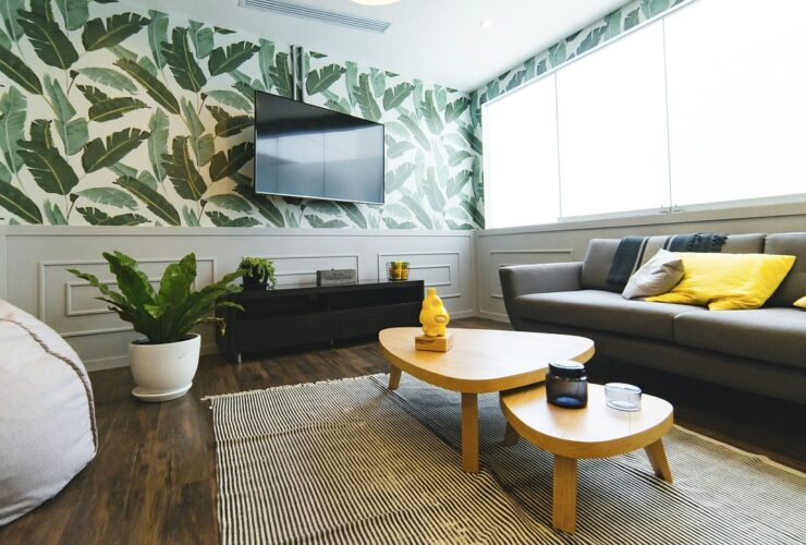 beau salon confortable