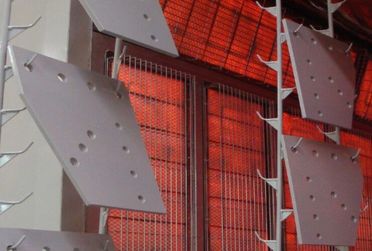 des panneaux catalytique gaz