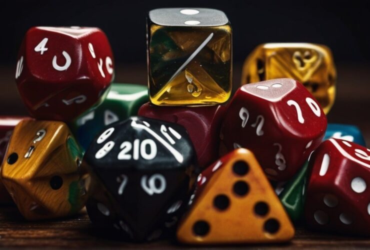 dès pour jeu de rôle